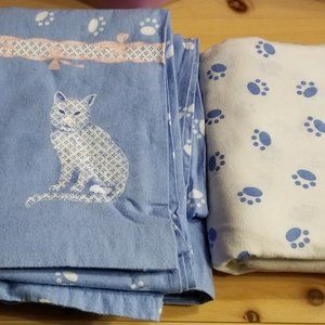 Queen Size Flannel Sheet Set 4 Pieces